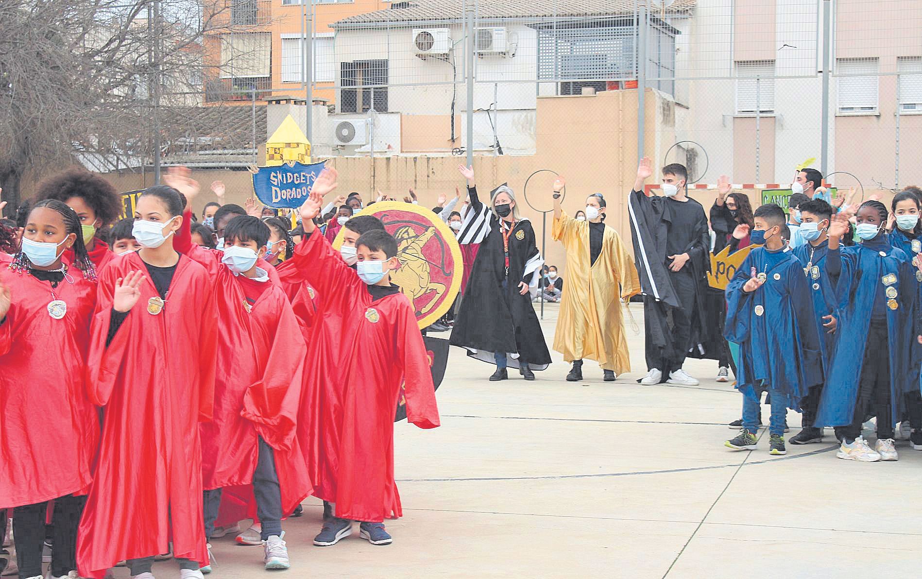 El Gabriel Vallseca presentó el pasado viernes a los equipos que este curso jugarán su particular torneo de quidditch.