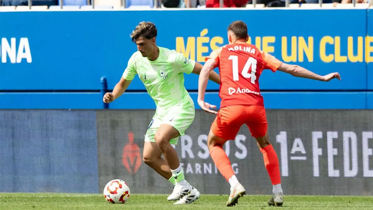 Bar?a Atl豕tic - FC Andorra, en vivo: el partido de Primera RFEF