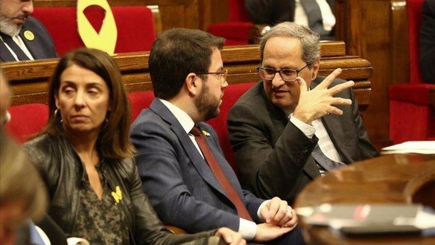 Torra lamenta la falta de propuesta sobre Cataluña en el acuerdo PSOE-UP