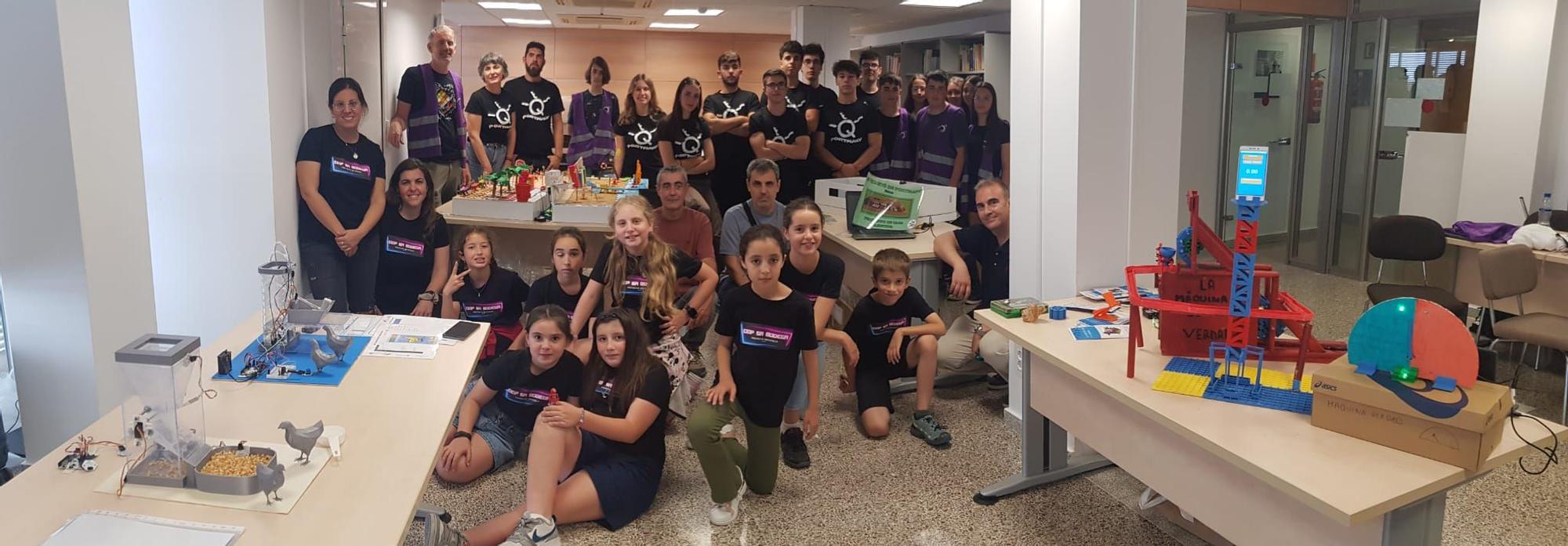 Galería del festival de robótica Retotech para centros educativos de Ibiza