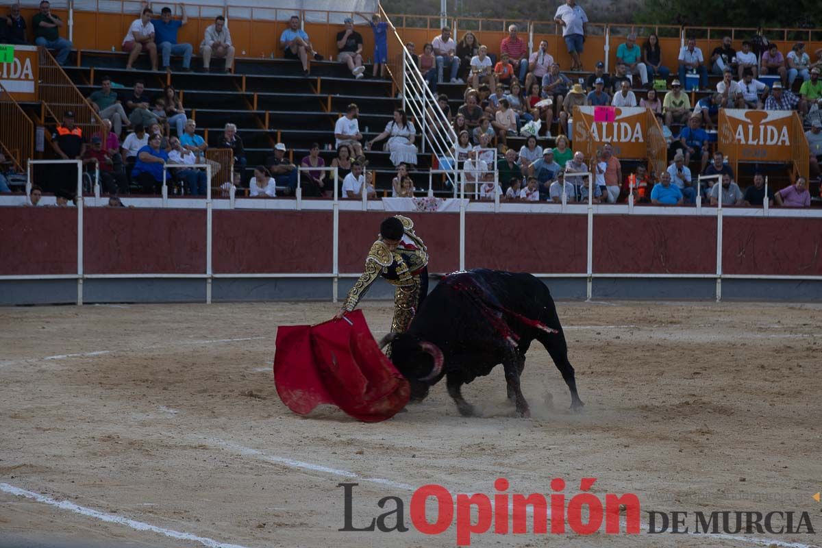 Primera novillada Feria Taurina del Arroz en Calasparra (Jorge Molina, Juan Herrero y Nek Romero)