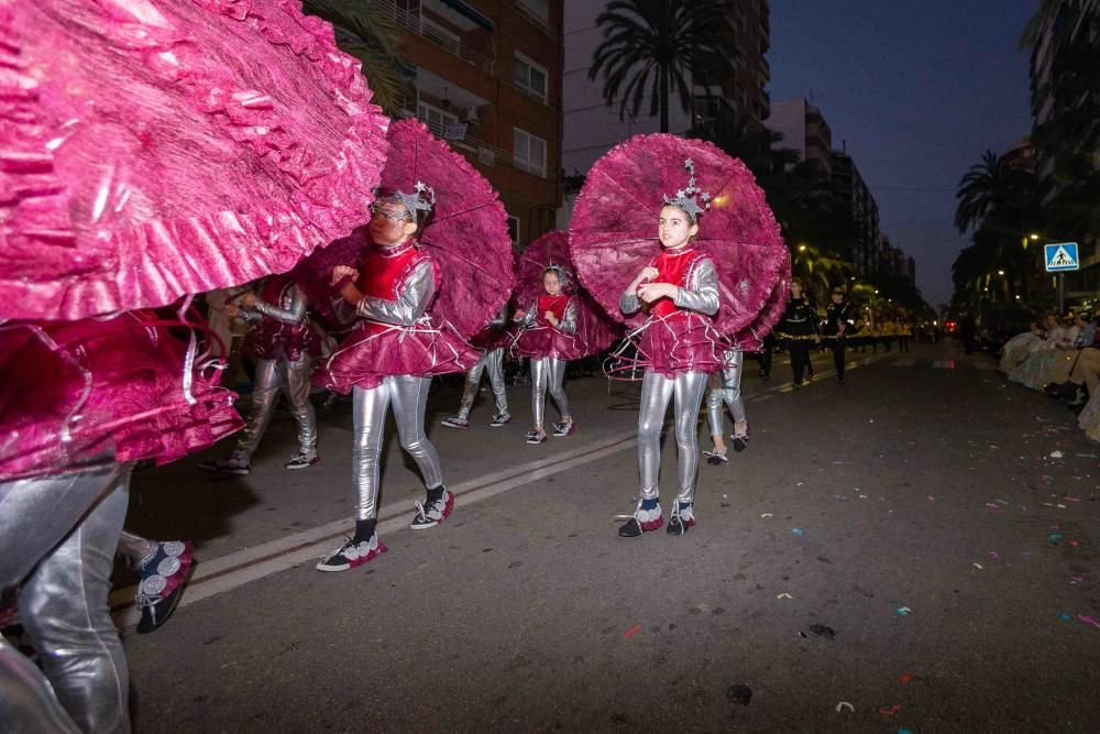 Cabalgata de disfraces de las Fallas de Gandia