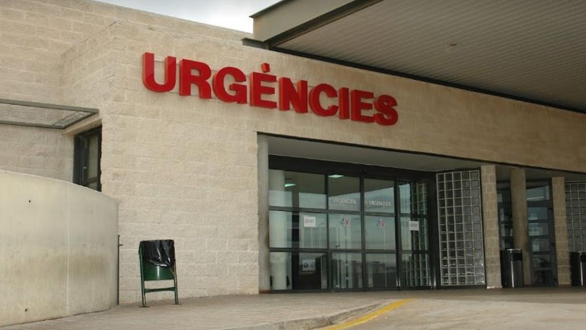 Fachada de Urgencias del Hospital de la Plana