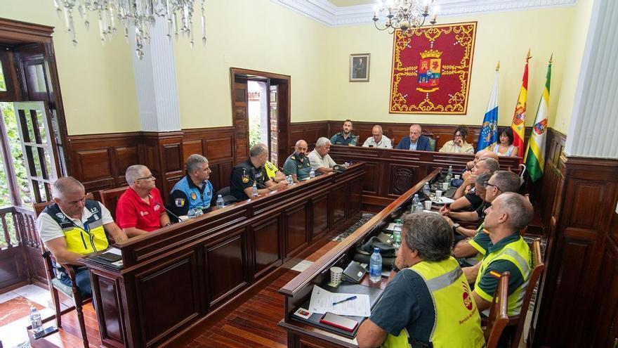 Ocho puntos de control, drones y más de 600 efectivos: así será la seguridad durante las Fiestas del Pino de Teror