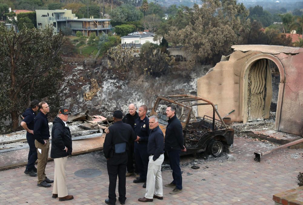 El devastador incendio de California, en imágenes