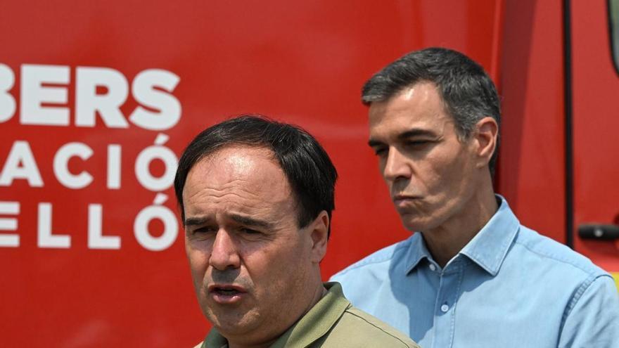 El jefe del Gobierno Valenciano anuncia 67 millones en ayudas a los afectados por el incendio de la Vall d'Uixó (Castellón)