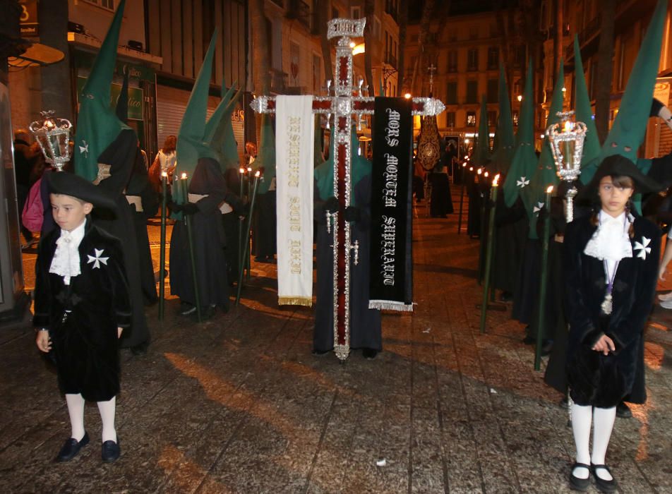 JUEVES SANTO. Frente de procesión de la Vera+Cruz.