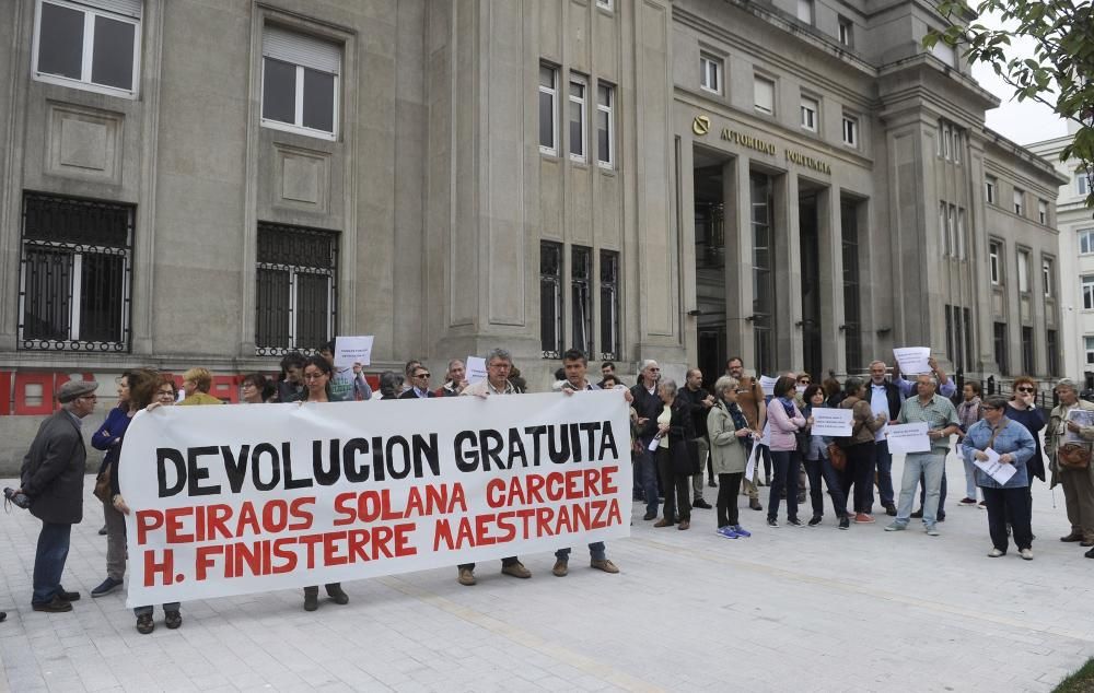 Marcha cívica por la devolución de terrenos