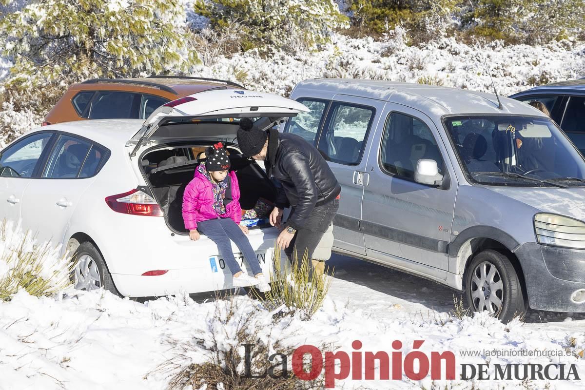 Descubre dónde queda acumulación de nieve en la Región de Murcia