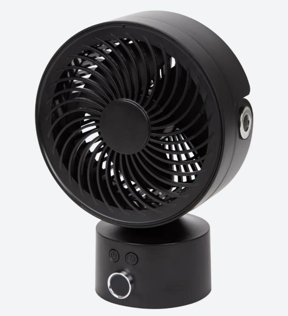Ventilador de mesa.