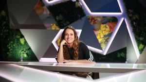 La periodista Andrea Gumes, presentadora de Nervi, el nuevo magacín cultural de TV3