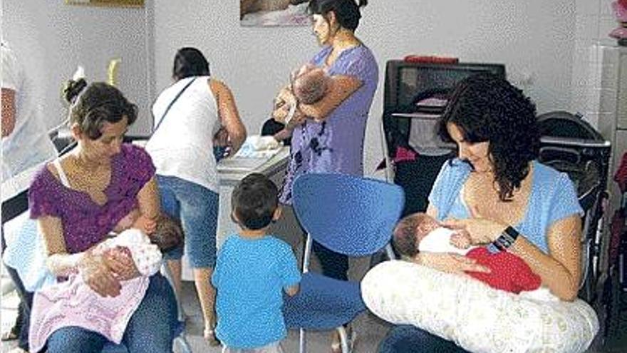 Las madres han de utilizar la recepción para dar de mamar a sus hijos.