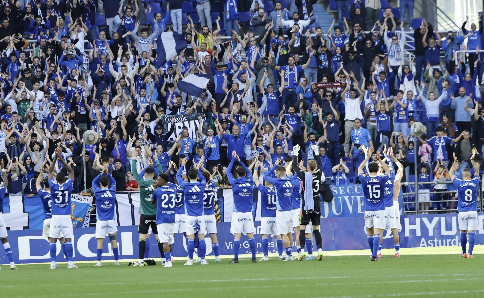 Así fue el partido entre el Oviedo y el Levante