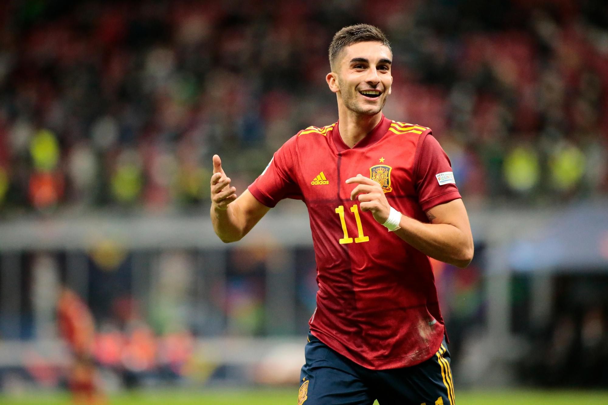 Ferran Torres: "Quiero estar entre los máximos artilleros de la selección  española"