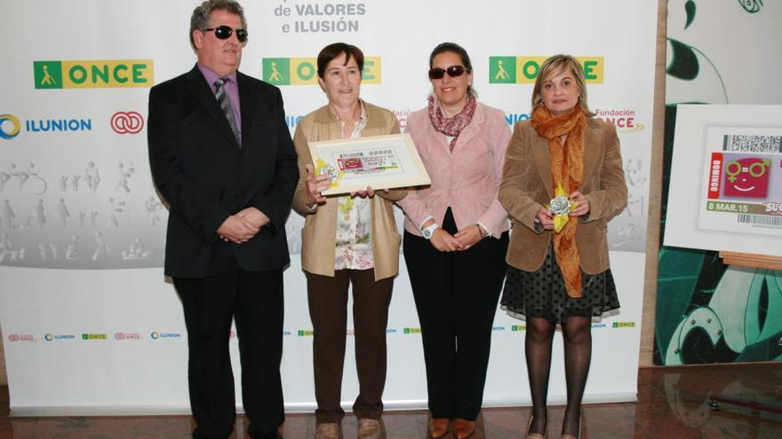 La ONCE realiza un cupón conmemorativo por el Día Internacional de la Mujer