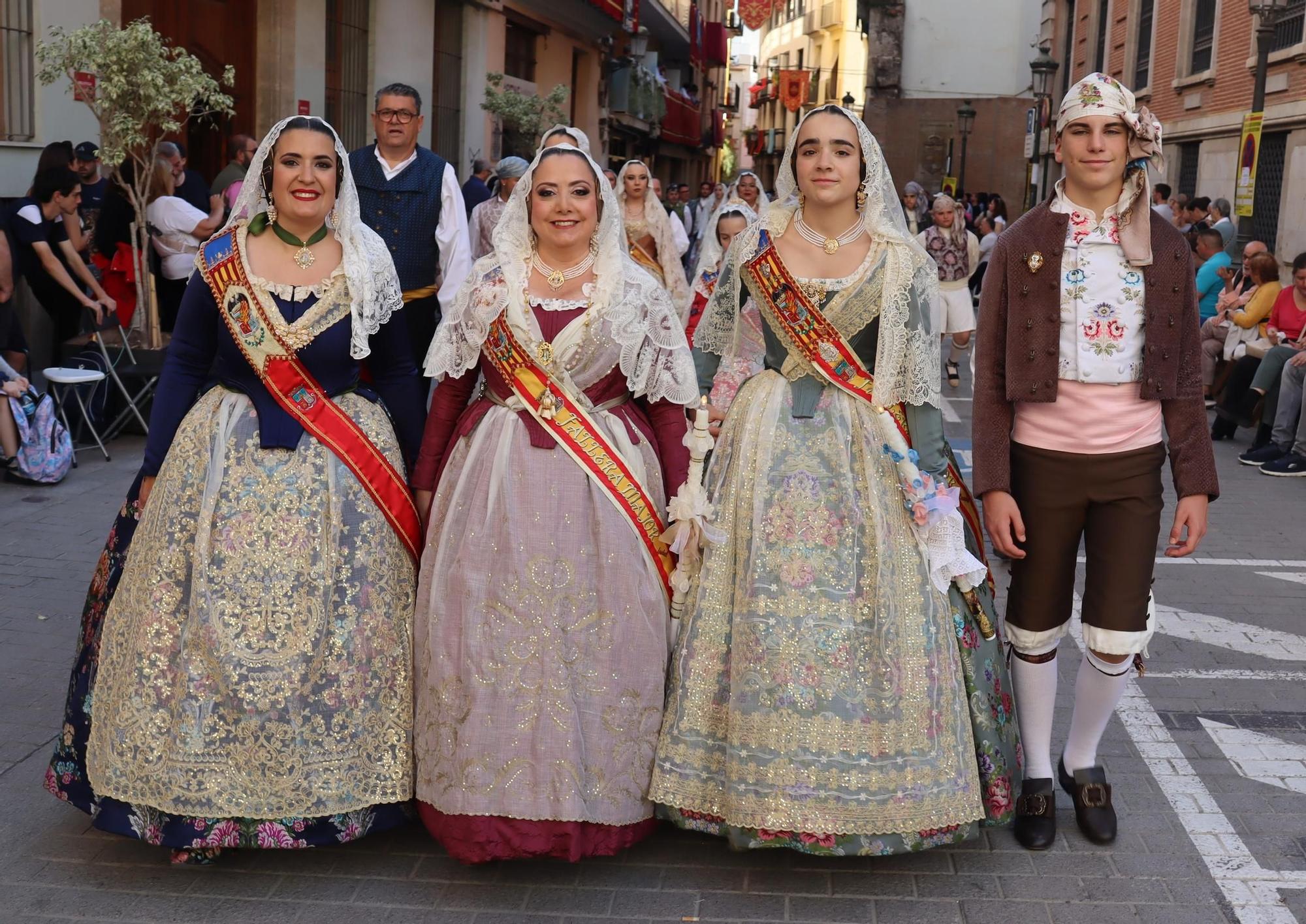 Comisiones de falla en la Procesión de la Virgen (4/5)