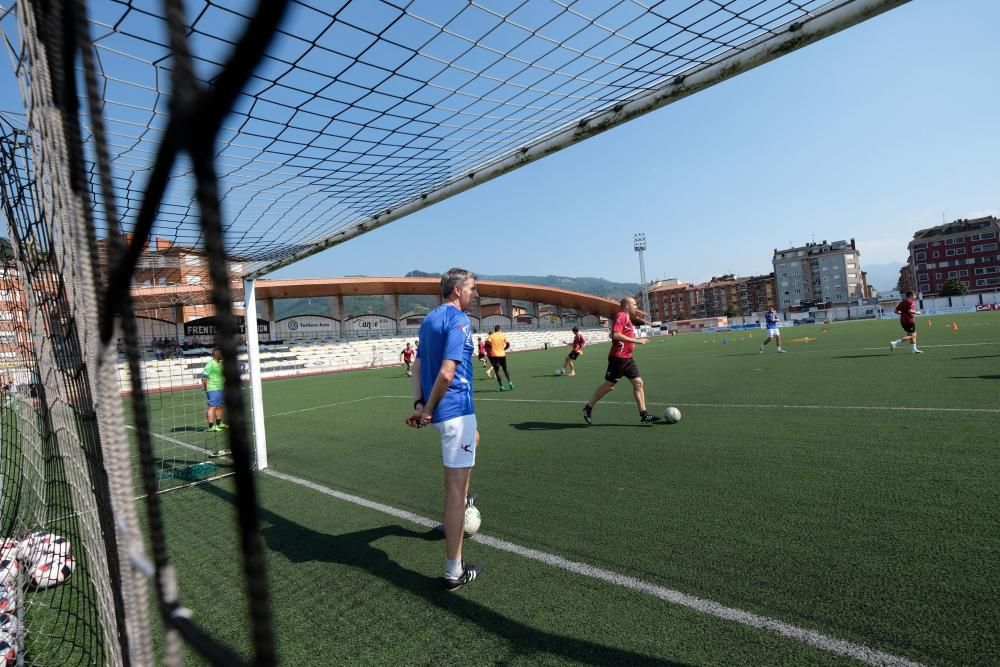 Primer día de entrenamientos del Caudal Deportivo