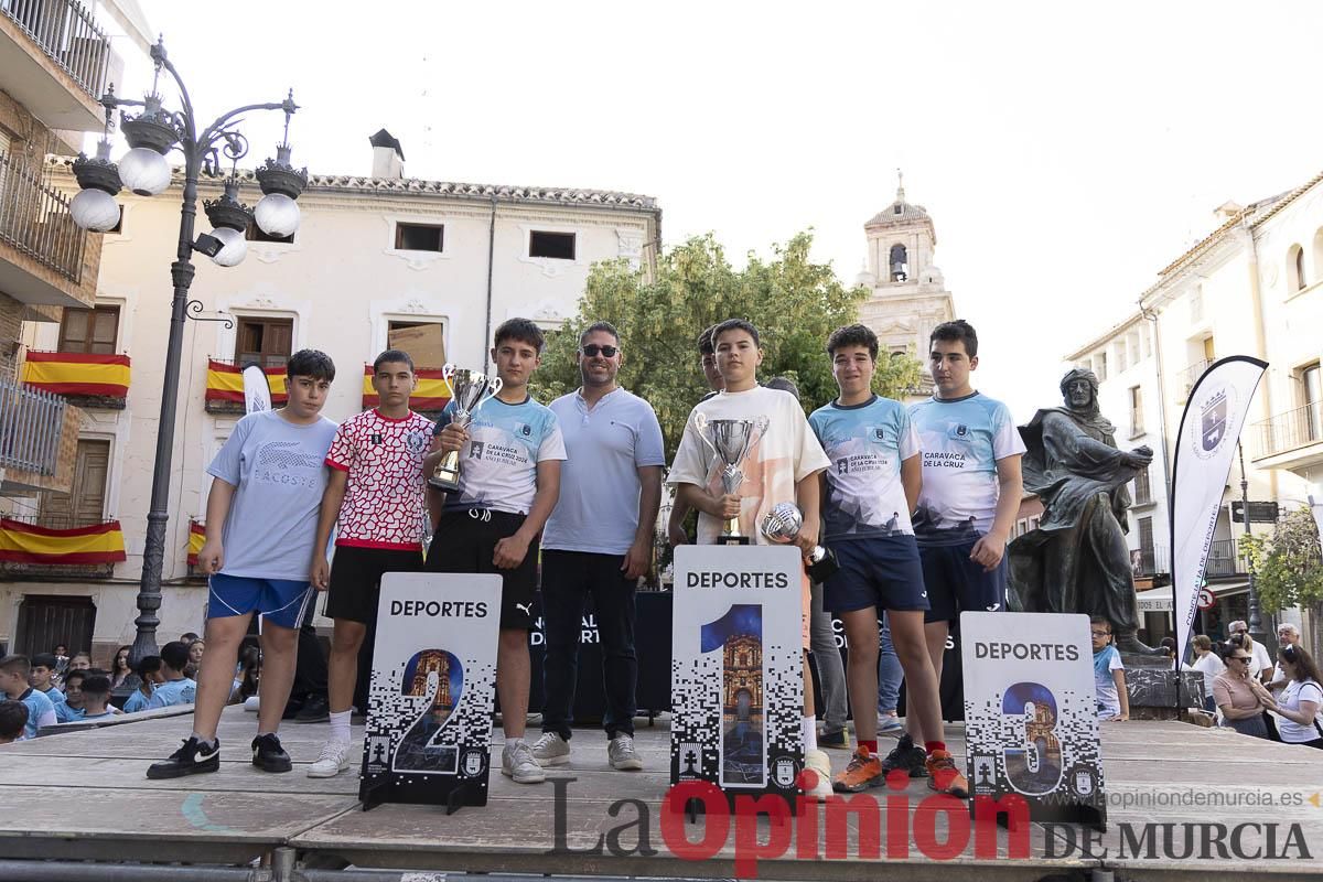 Clausura de las Escuelas Municipales Deportivas de Caravaca