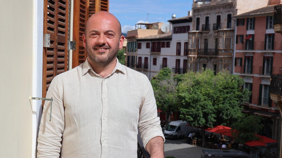 El regidor de Més per Palma, Miquel Àngel Contreras.