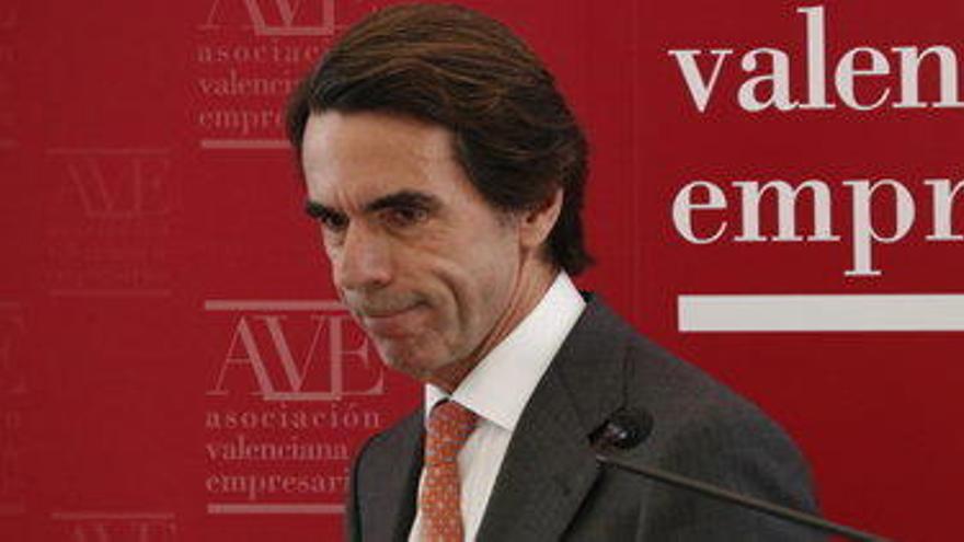 José María Aznar, en una foto d&#039;arxiu.