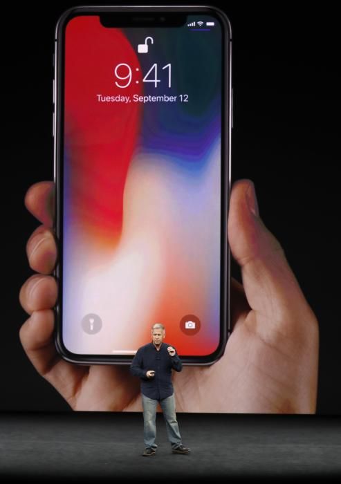 El nuevo iPhone X.