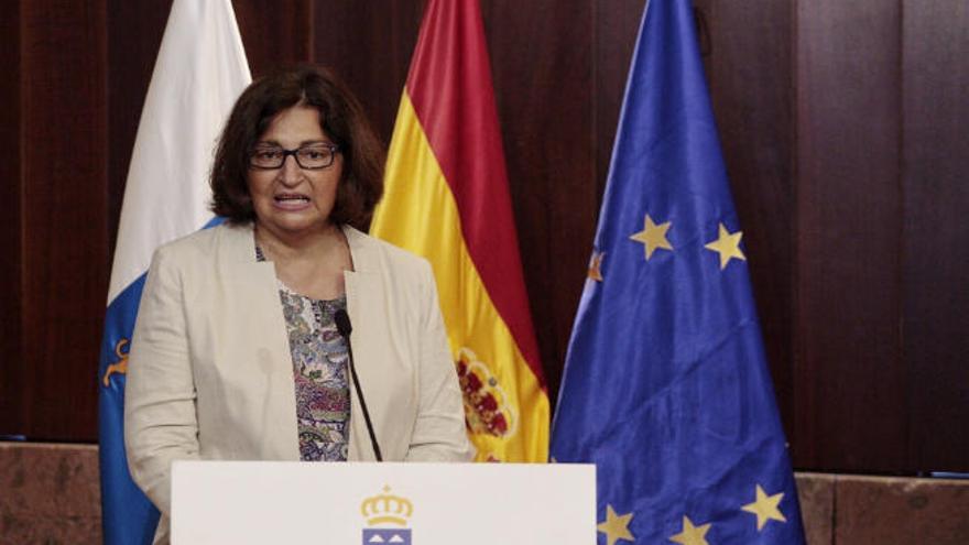 María José Guerra, consejera de Educación del Gobierno canario.