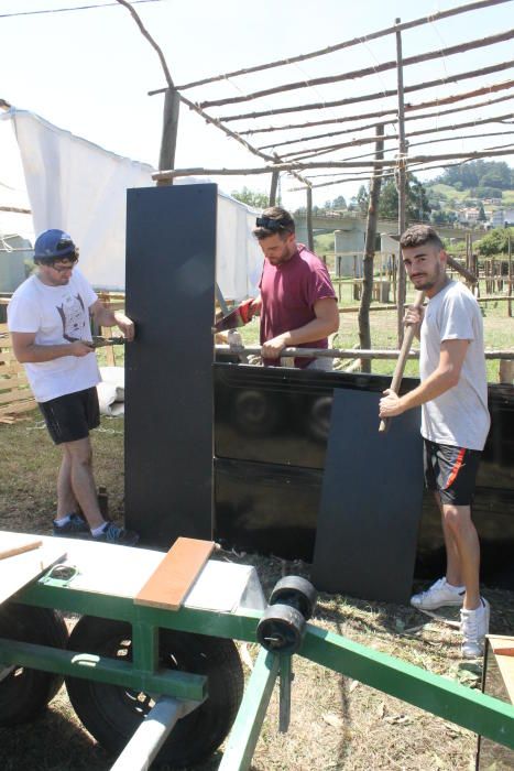 Preparativos para El Xiringüelu