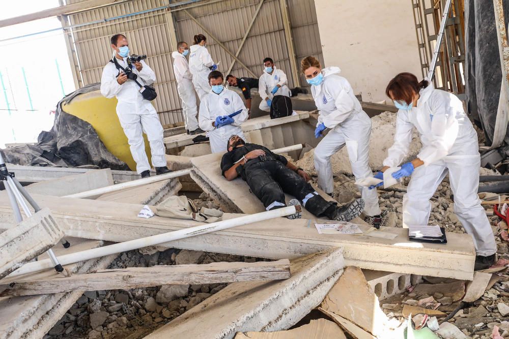 Los efectivos han realizado el simulacro en tres municipios de la Vega Baja