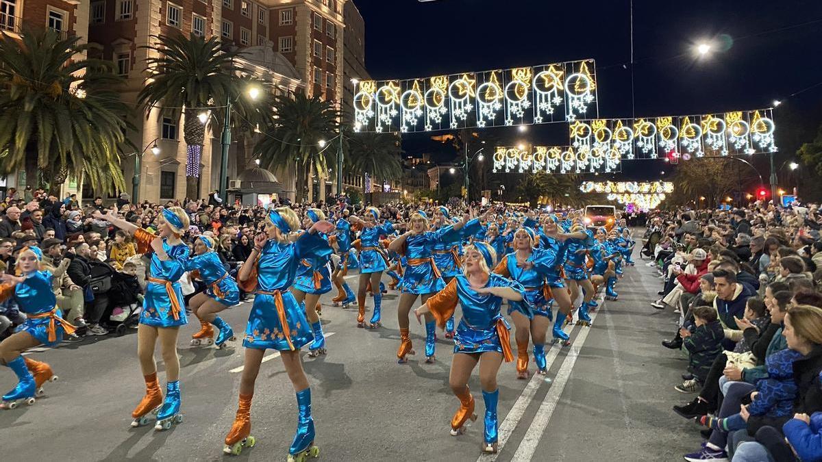 La Cabalgata de los Reyes Magos de Málaga 2024, en imágenes