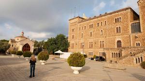 El santuario de Sant Josep de la Muntanya, que alberga un centro de menores en sus instalaciones.