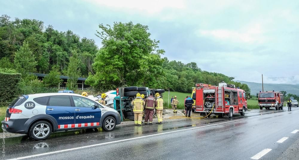 Aparatós accident a la Cerdanya