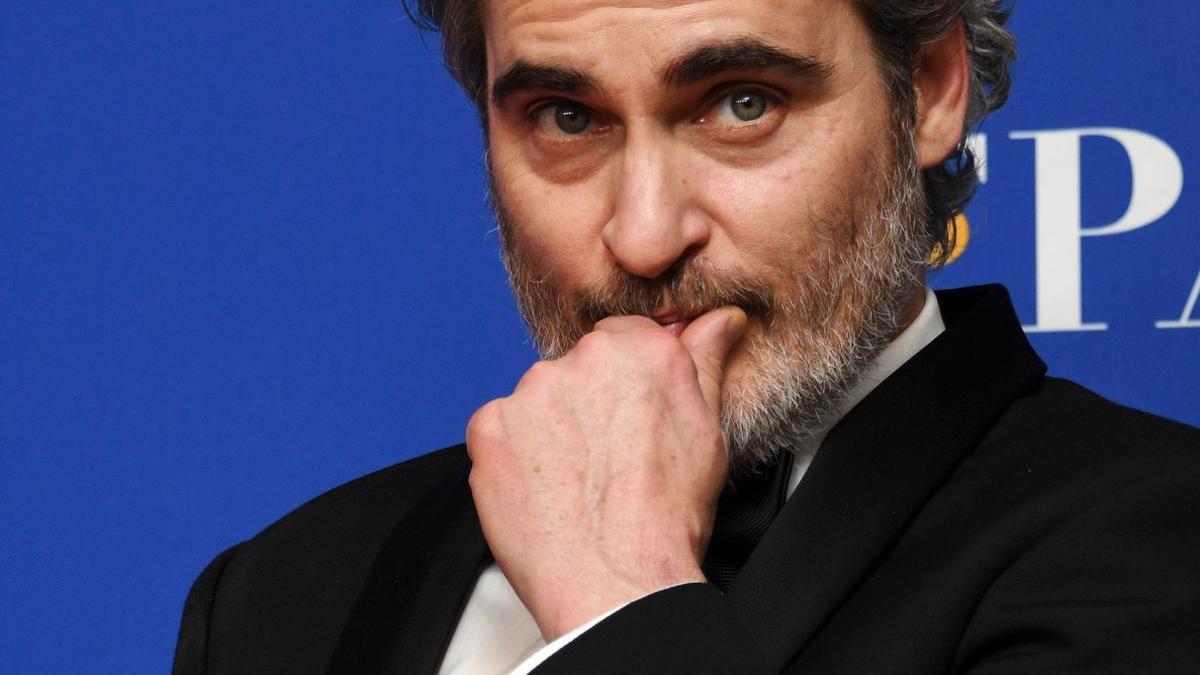 Joaquin Phoenix, en los Globos de Oro, el pasado 5 de enero.