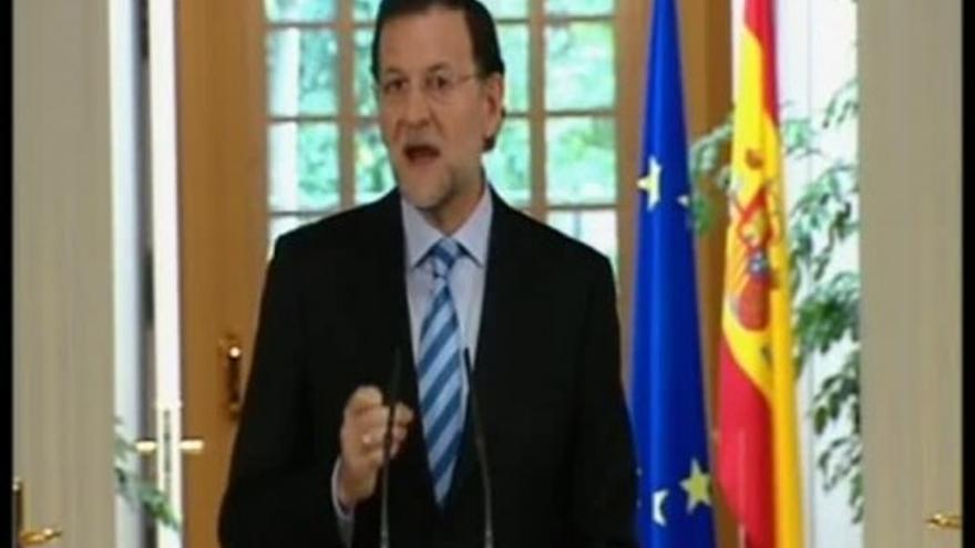 Comparece Rajoy. "Ayer ganamos todos"