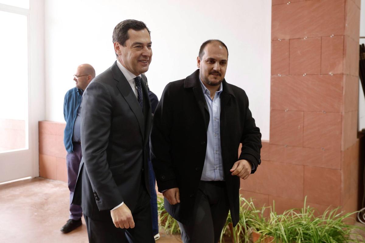 El Consejo de Gobierno de la Junta de Andalucía se reúne en Adamuz. Centro del Olivar de Sierra. Juanma Moreno. Rueda de prensa