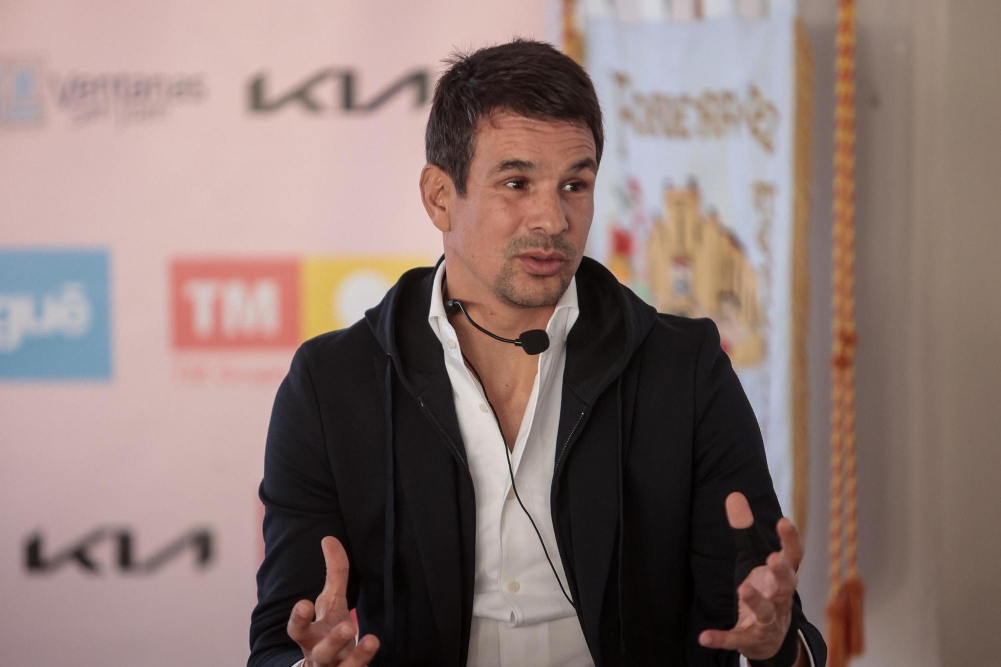 José María Manzanares, embajador de la Foguera Mercado Central