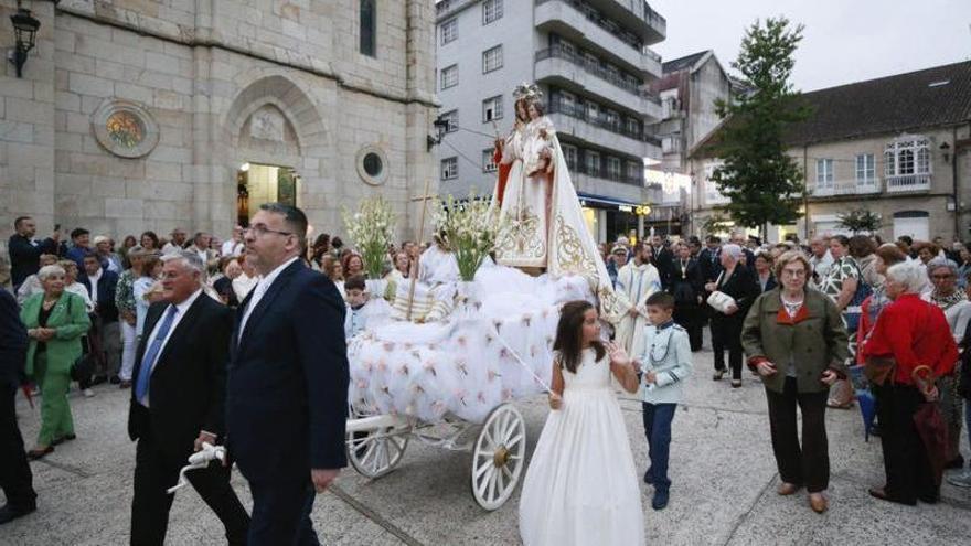 Ponteareas clausura la Fiesta de los Remedios con procesión