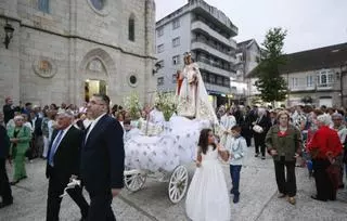 Ponteareas clausura la Fiesta de los Remedios con procesión
