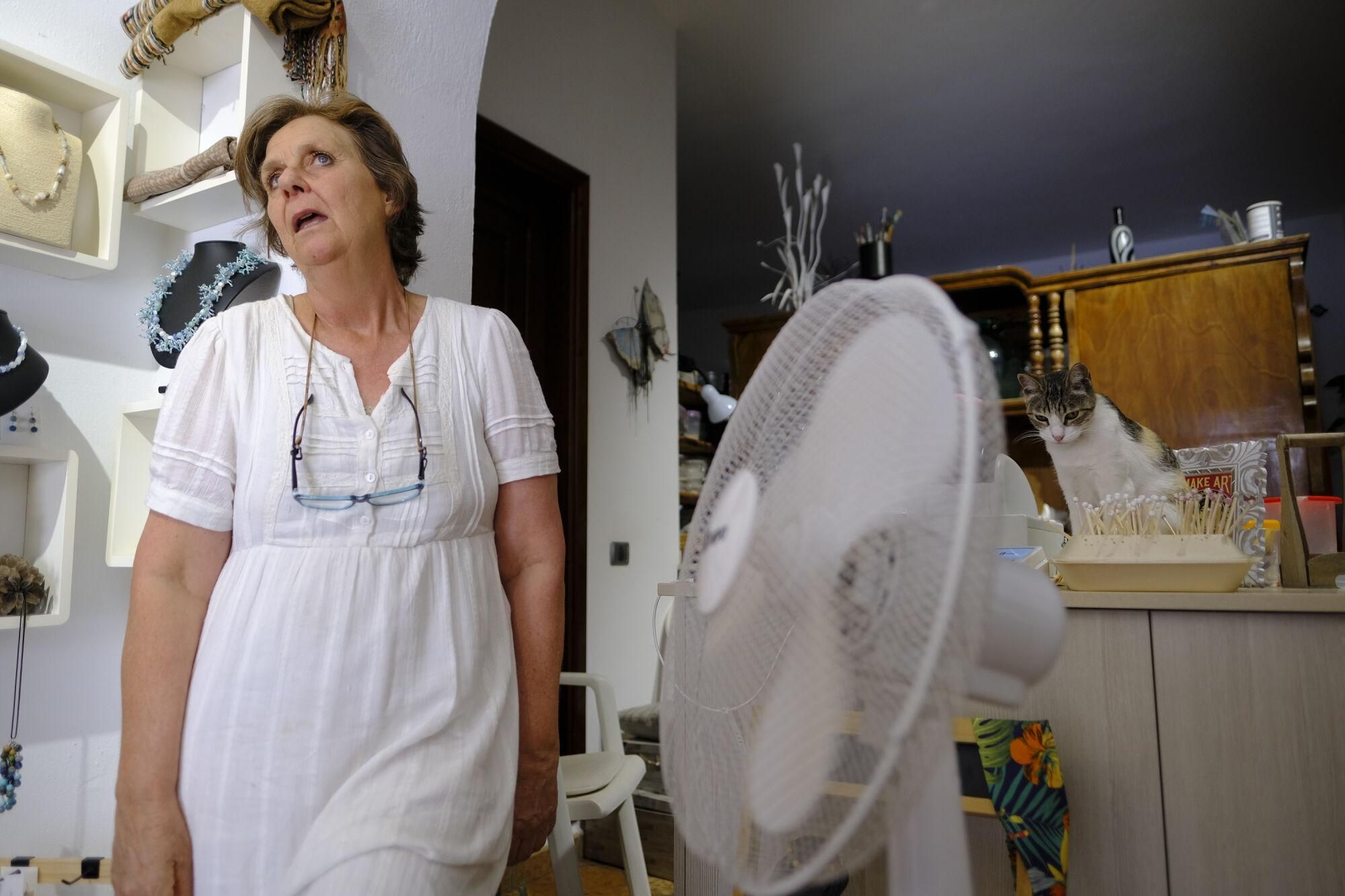 Intenso calor en Fataga (17/07/25)