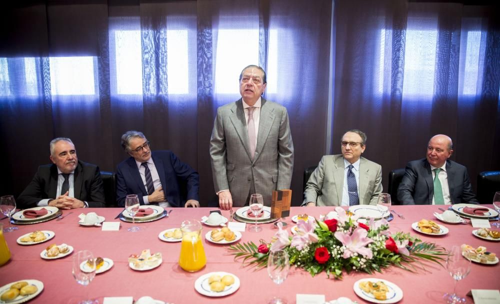 Vicente Boluda, durante su intervención