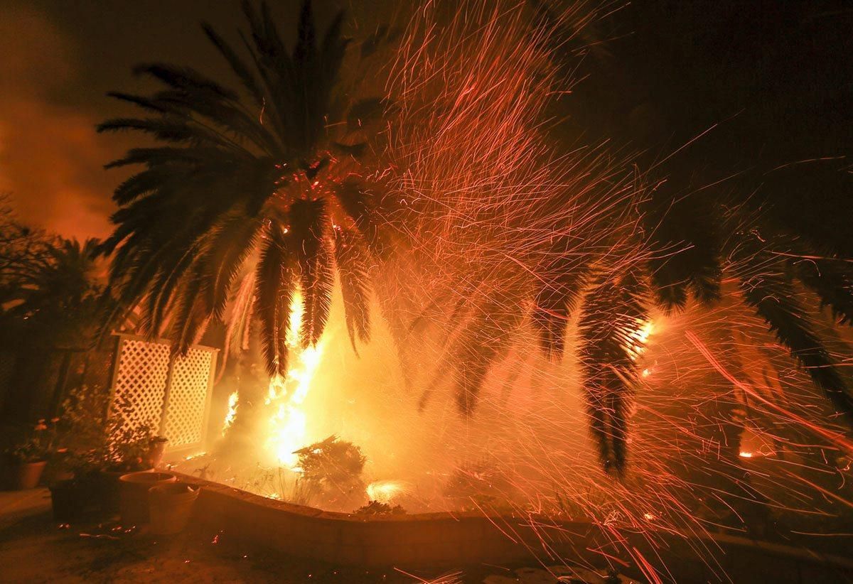 El devastador incendio de California en imágenes