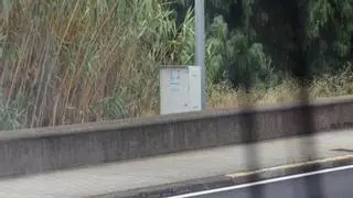 Vandalismo en Tenerife: pinta con spray las cámaras de un conocido radar de tráfico de La Laguna