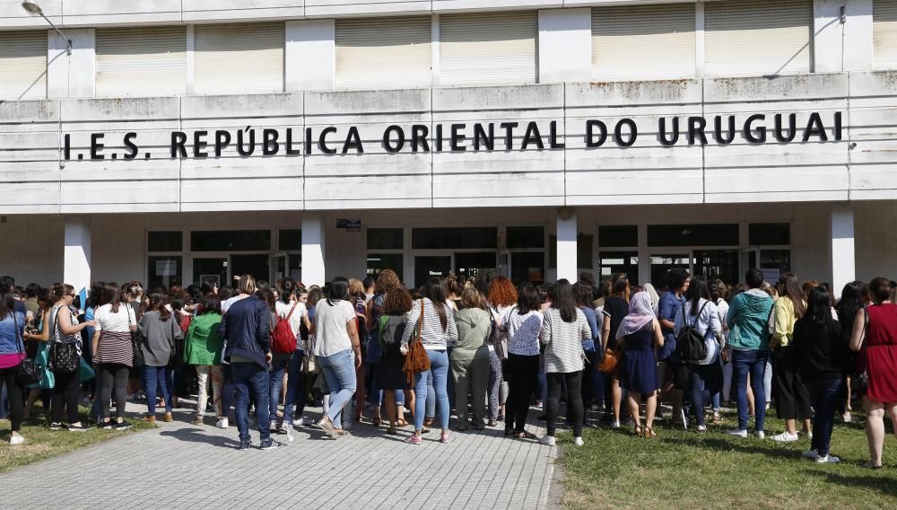 La primera fase de las oposiciones de Eduación comenzó ayer y finalizará mañana con las últimas pruebas