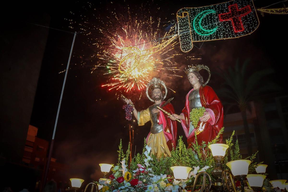 Procesión de los Santos Patronos Abdón y Senén.