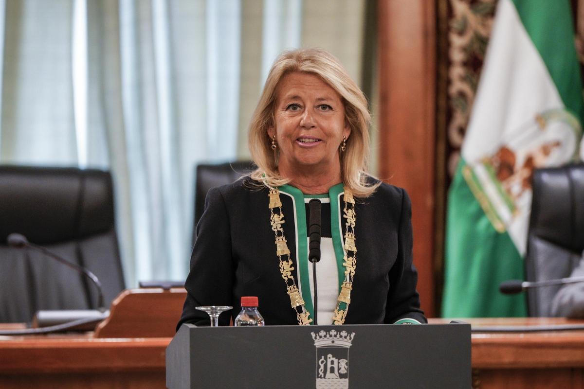 La alcaldesa de Marbella, María Ángeles Muñoz