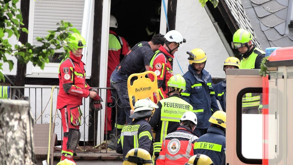 El derrumbe de un hotel en Alemania mata a dos personas