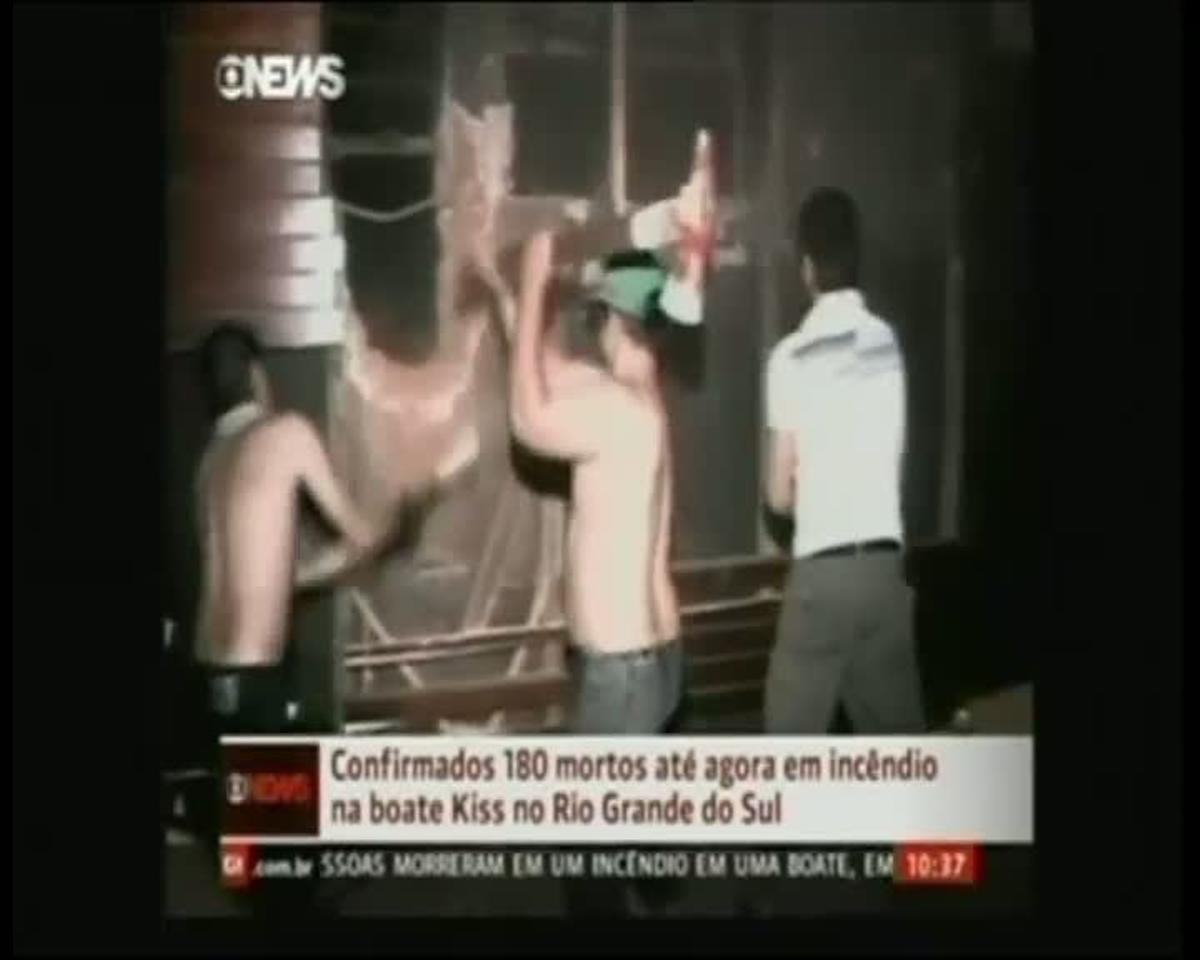 Incendio en la discoteca Kiss de Brasil