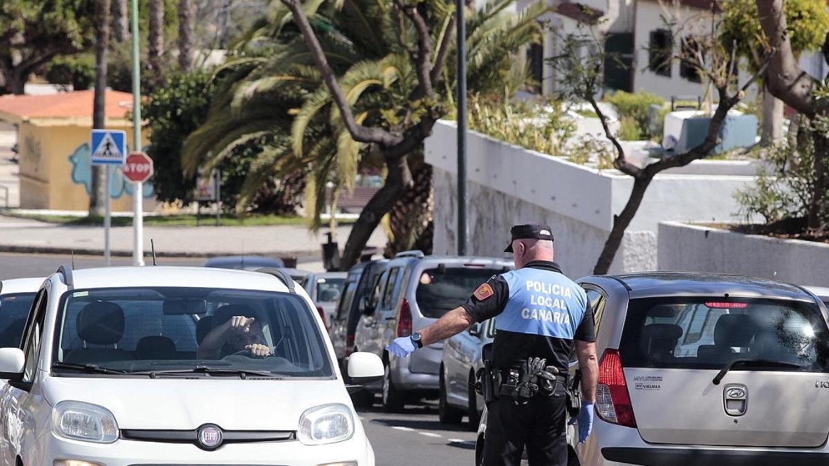 Controles en Tenerife.