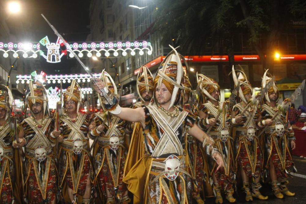 Desfile de Moros y Cristianos en Murcia