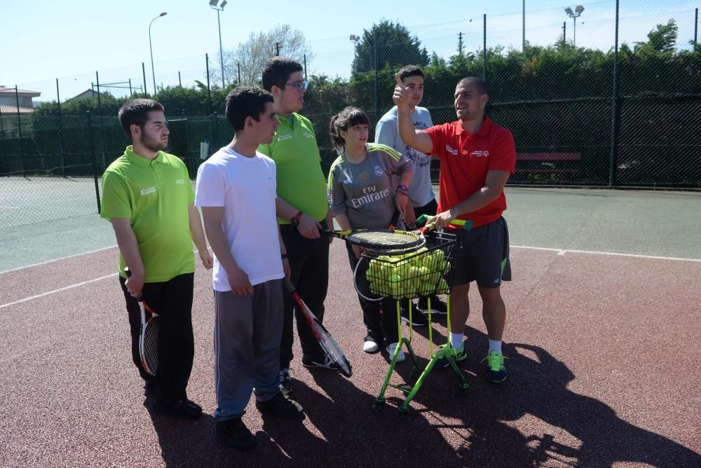 "Match ball" por la integración gracias a Rafa Nadal