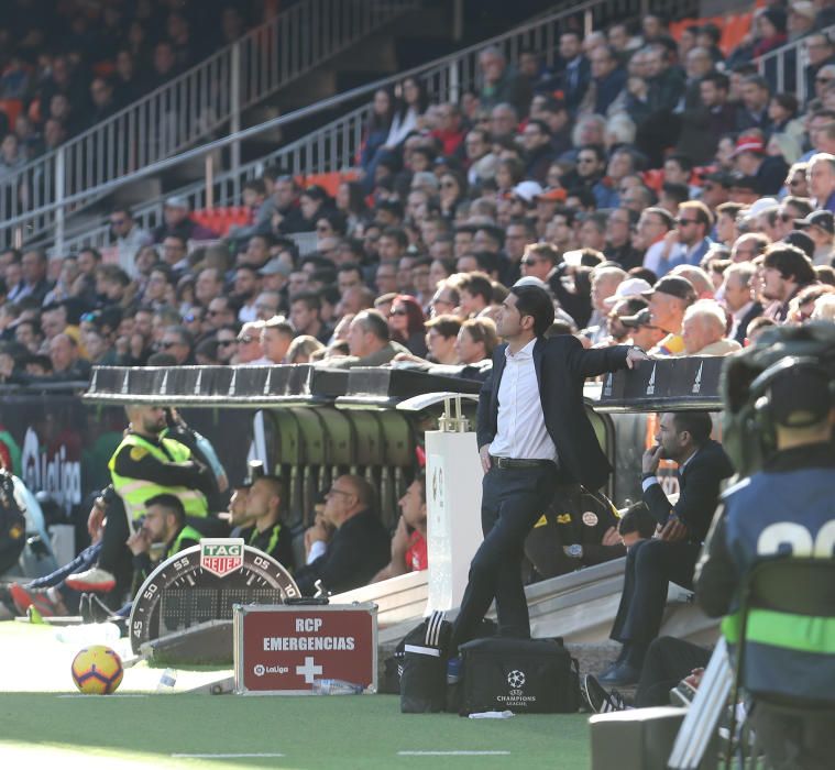 Valencia - Huesca, la celebración del gol de Picci